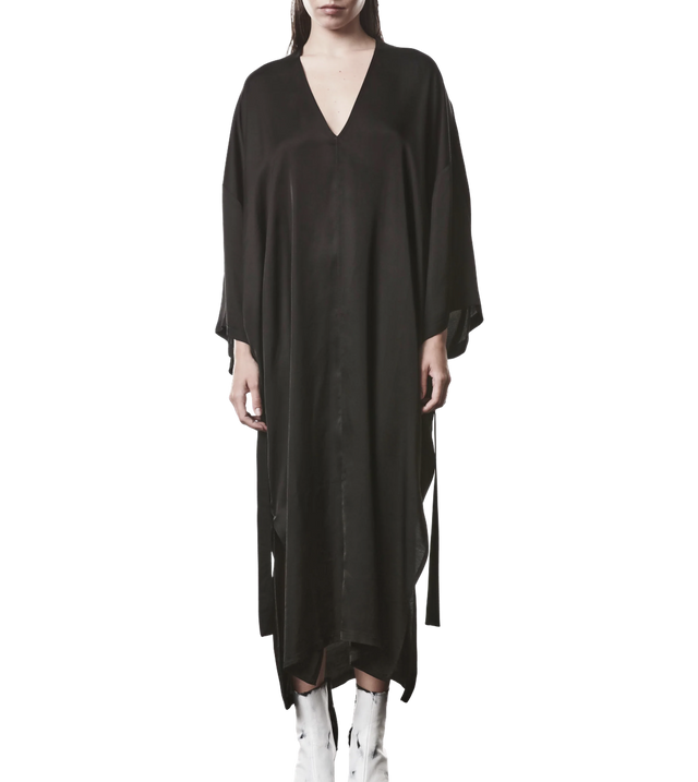 Oversized Sateen Kleid