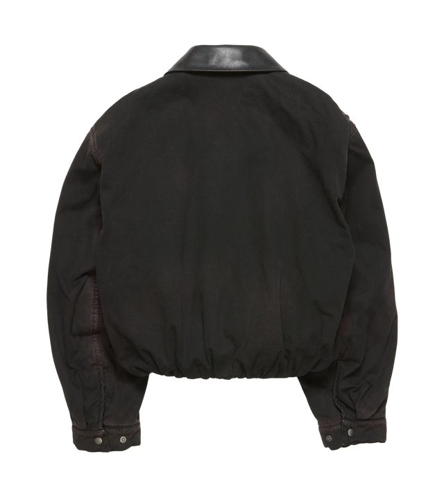 Bomber-Blousonjacke aus Baumwolltwill