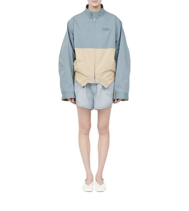 Jacke in Colour-Block-Optik