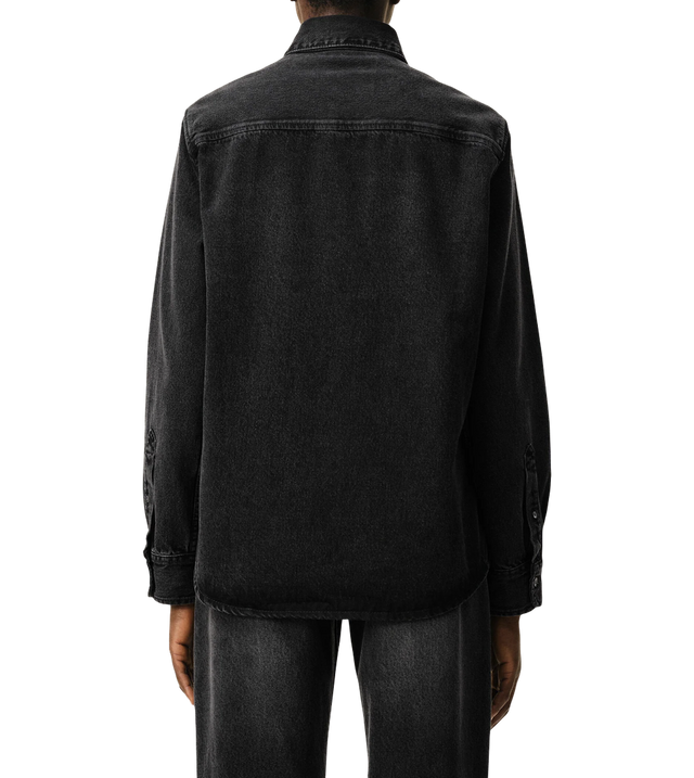 Ami de Coeur Hemd leichtem Denim in Used-Optik