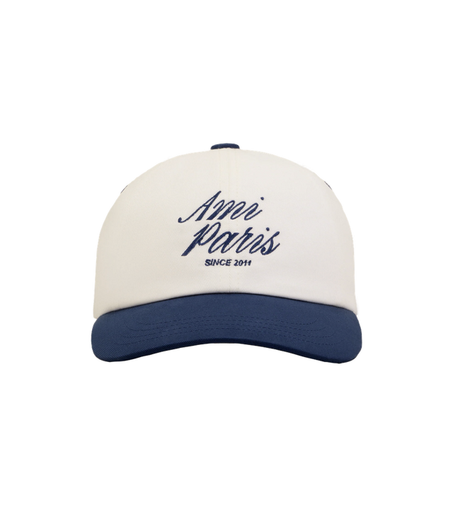 Zweifarbige Bicolar Ami Paris Kappe