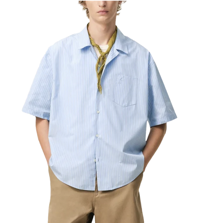 Ami de Coeur Kurzarmhemd mit Stehkragen