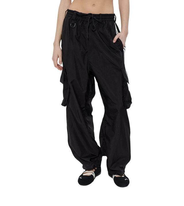 Gestreifte Cargohose