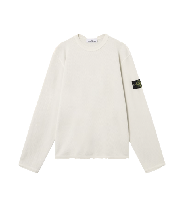 Crewneck-Sweatshirt im Regular Fit mit elastischen Bündchen