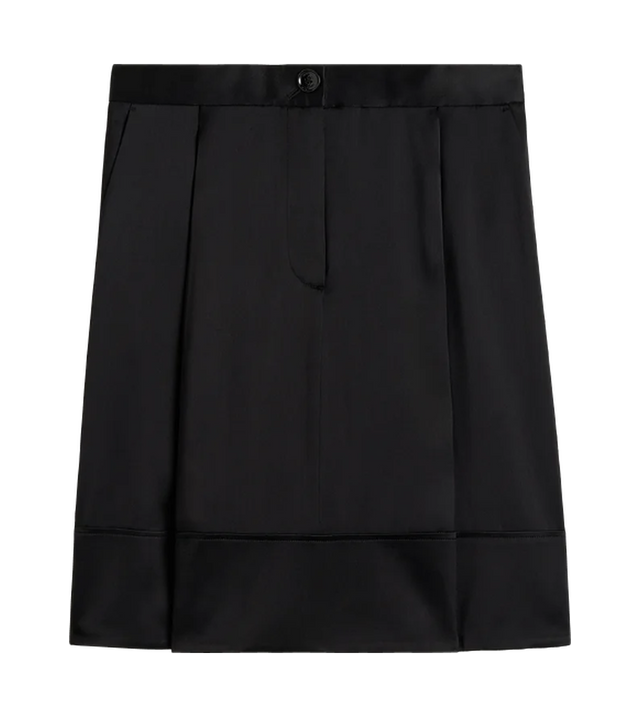 Soft Tuxedo Rock aus Viskose