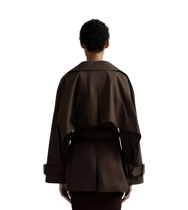 kurzer Trenchcoat
