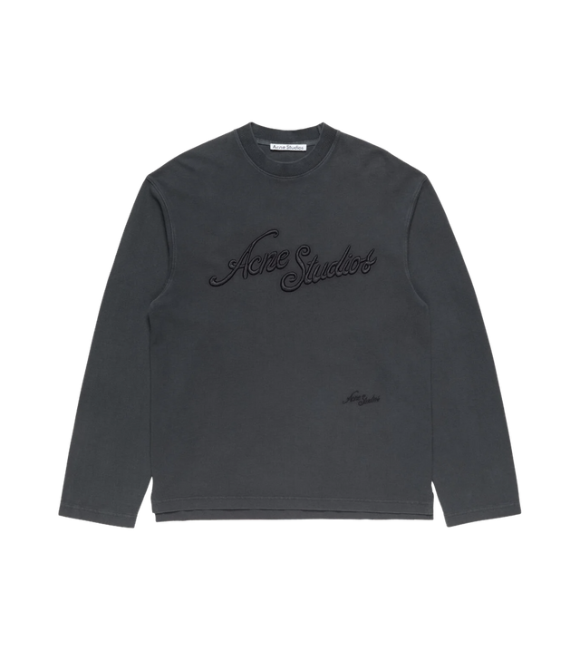 T-shirt mit gesticktem Logo