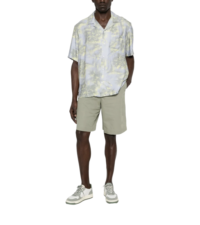 Elastische Bermuda Shorts