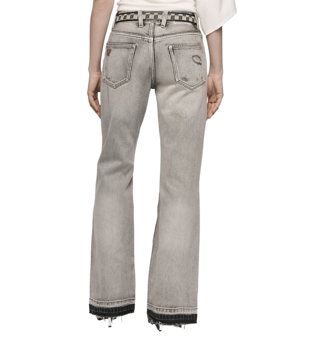 Charcoal Bootcut Denim Jeans