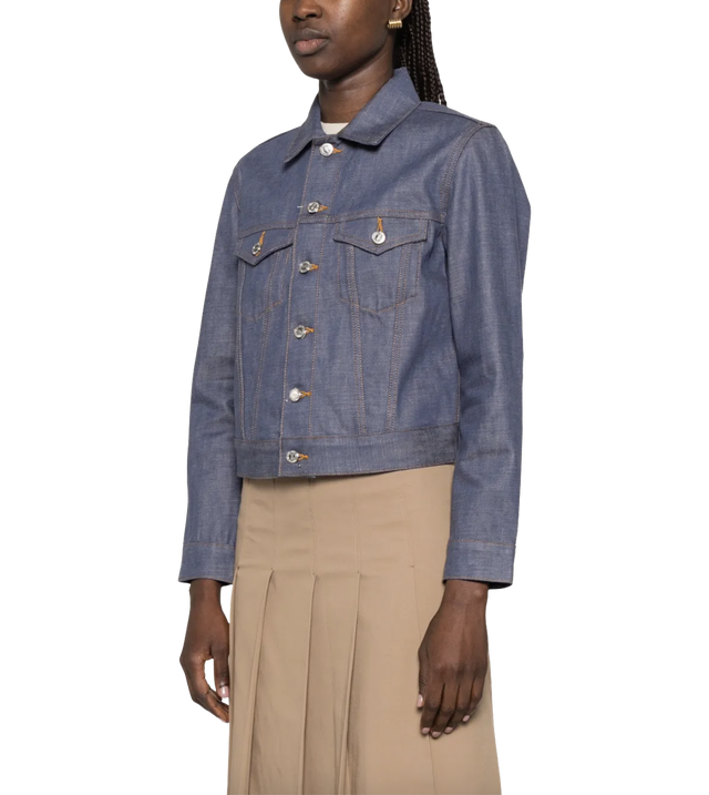 Veste en Denim Jacke