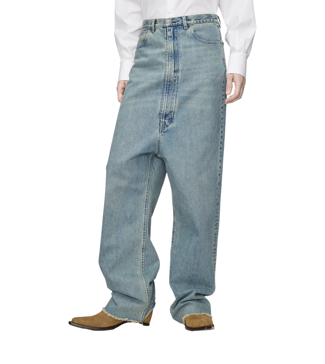 Jeans mit niedrigem Bund