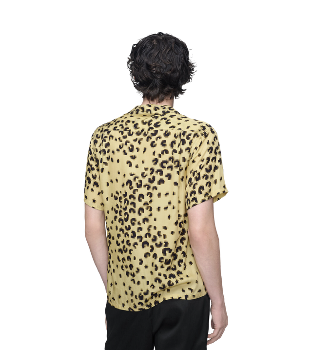 Hemd mit verpixeltem Leopardenprint