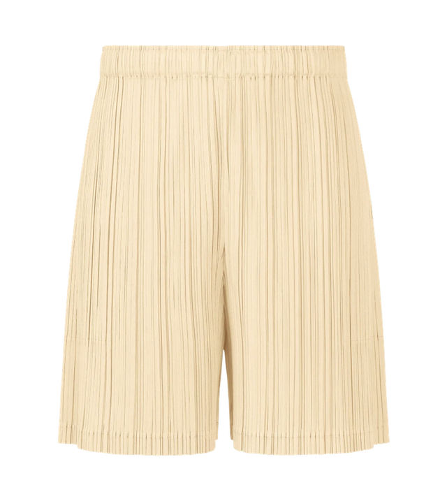 Plissierte Shorts