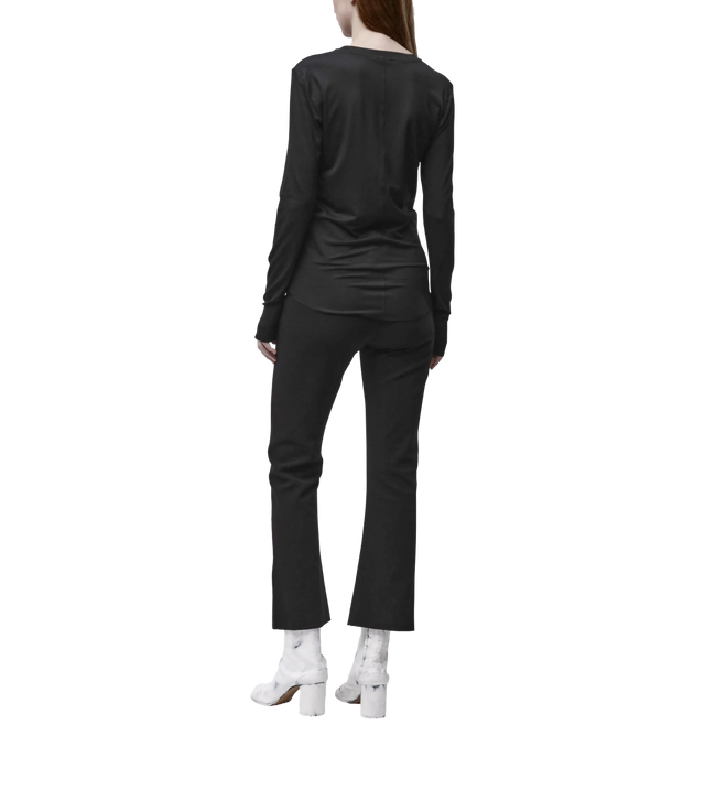 Langarmshirt aus Baumwoll-Mix