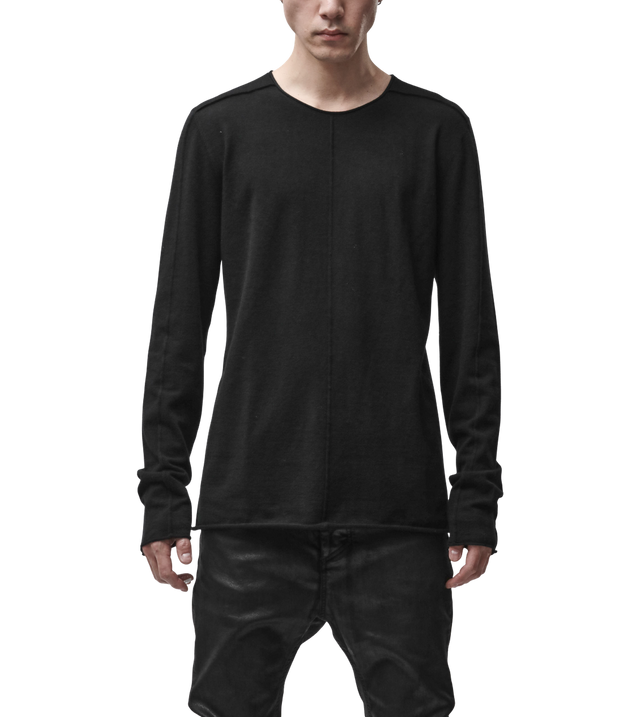 Langarmshirt aus Feinstrick