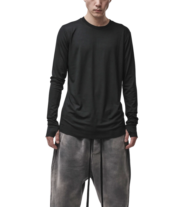 Langarmshirt aus Viskose-Mix