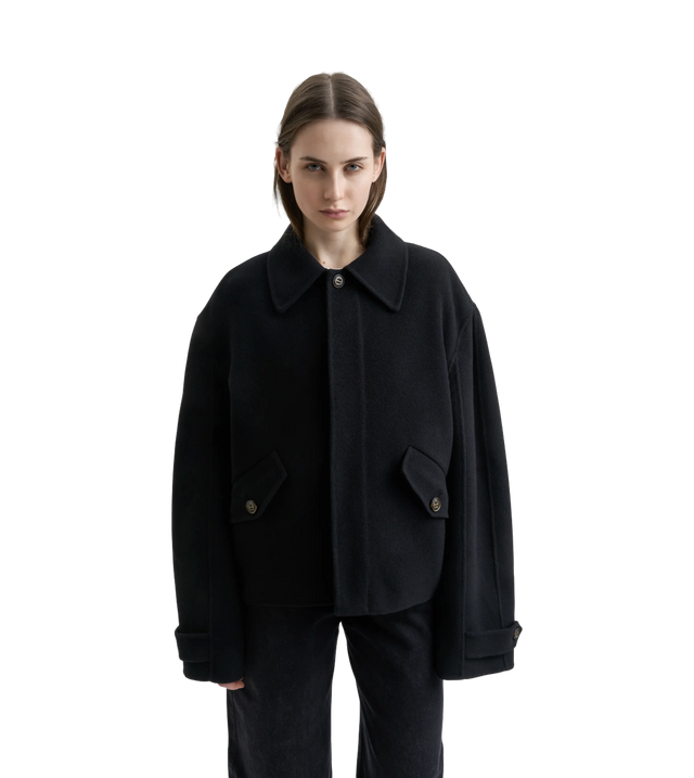 Relaxed Wool Jacke