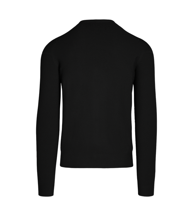 Fosop Rundhalspullover aus nahtlosem Funktionsstrick