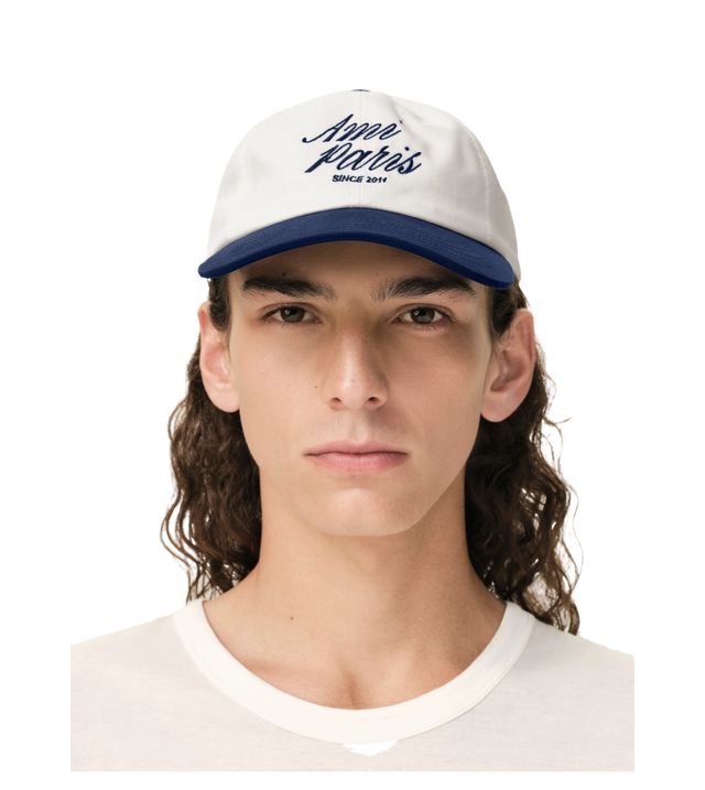 Zweifarbige Bicolar Ami Paris Kappe