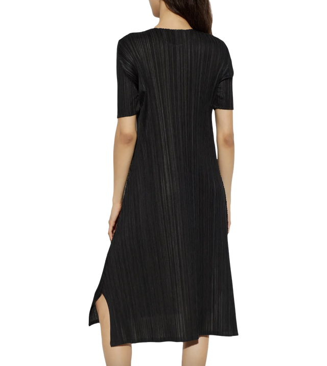 Asymmetrisches V-neck Kleid