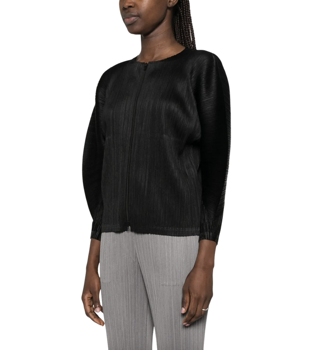 Plissiertes Blouson