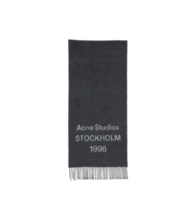 Breiter Schal mit Logo