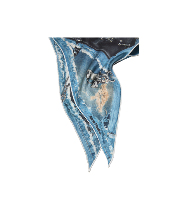 Bedrucktes Seidenbandana