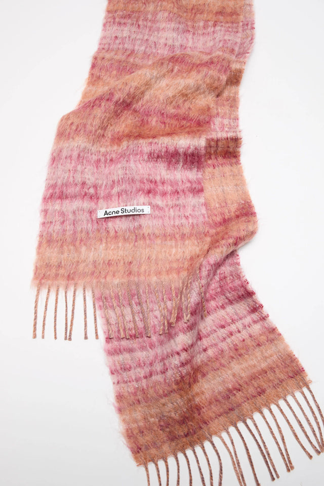 Fransenbesetzter Mohair-Schal
