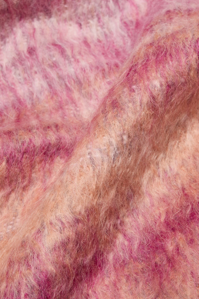 Fransenbesetzter Mohair-Schal
