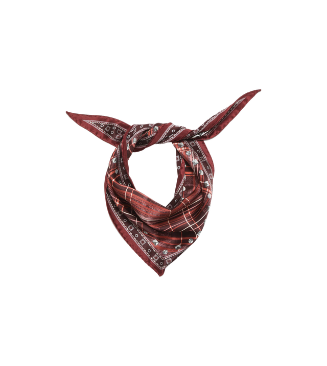 Bandana aus Seide mit Karomuster