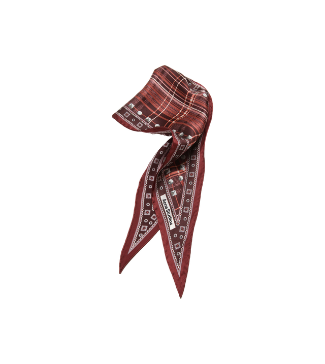 Bandana aus Seide mit Karomuster