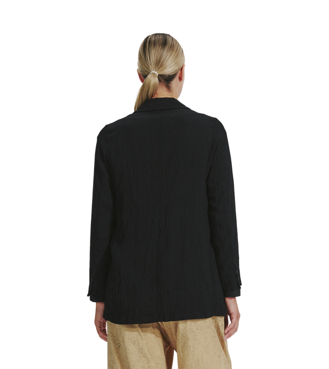 Strukturierter Blazer mit aufgesetzten Taschen