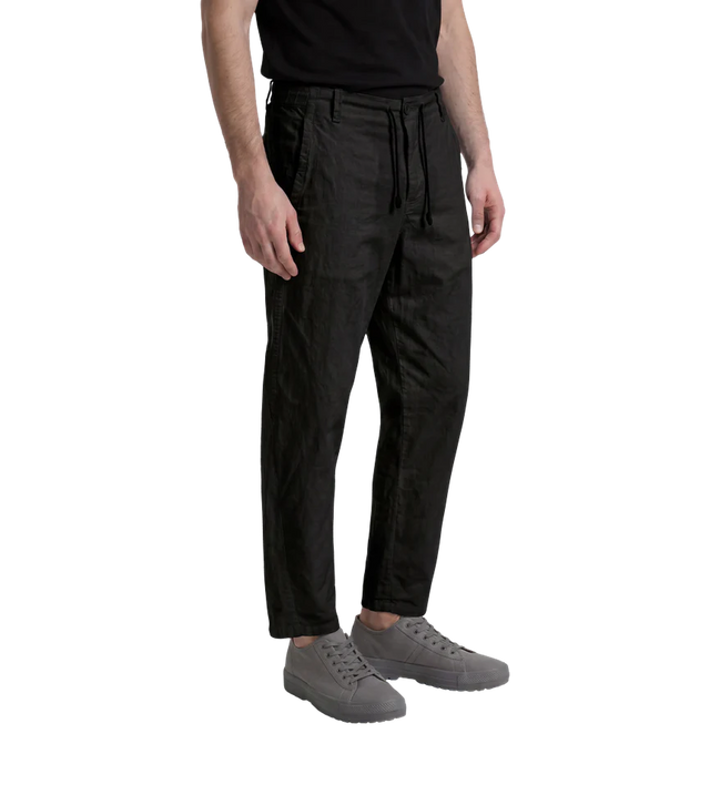 Tobi-Hose im Loose Fit aus Baumwoll-Leinen