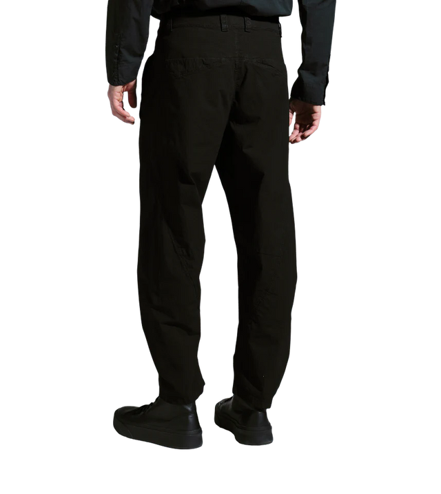 Ergonomische Hose im Loose Fit aus Baumwollkrepp