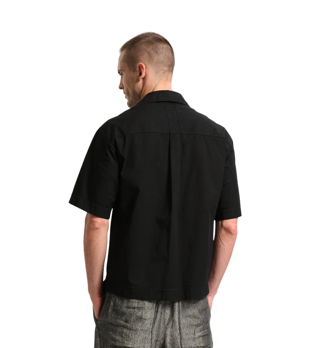 Bowlinghemd aus Stretch-Popeline