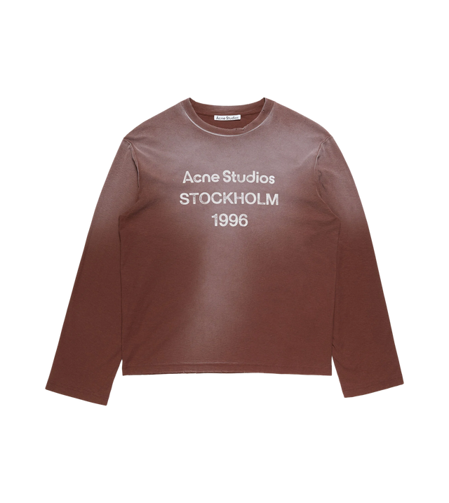 Langarmshirt mit Logo-Print