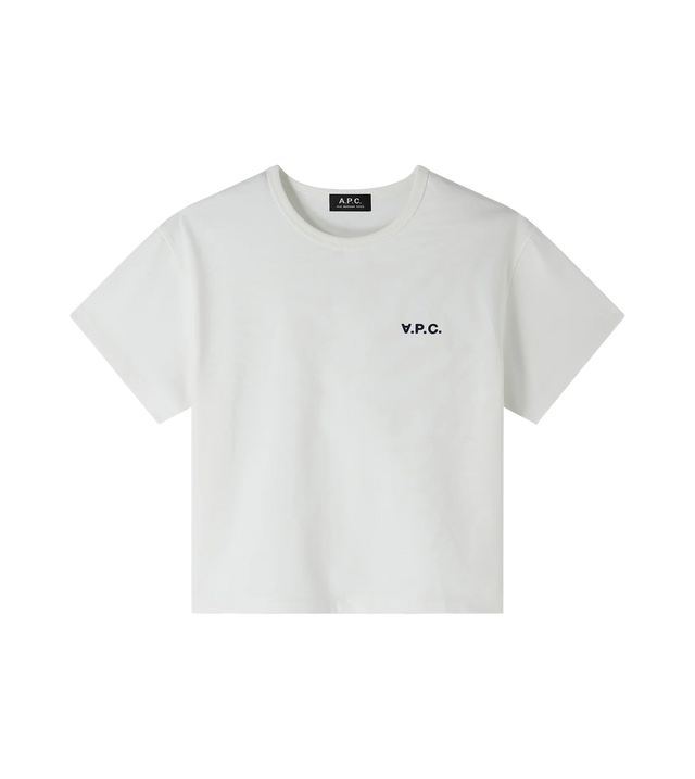 Boxy T-Shirt mit Logo