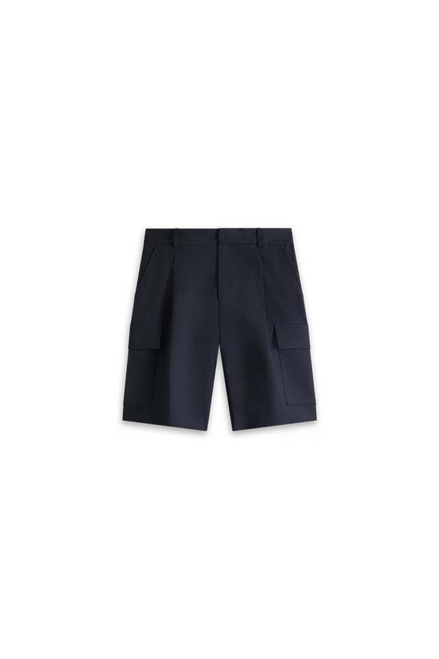 Halbhohe Cargo-Shorts