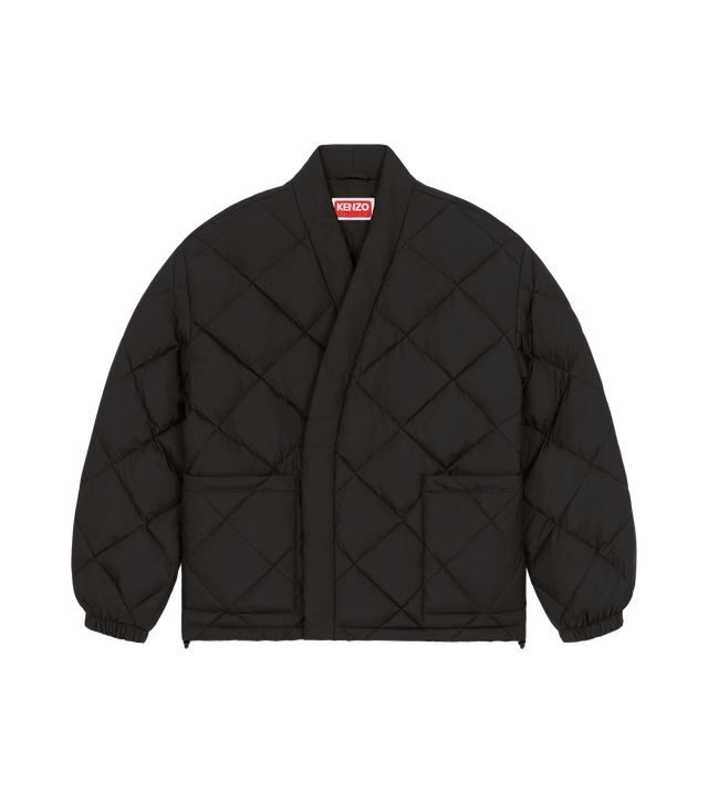 Gesteppte Jacke im Kimonodesign