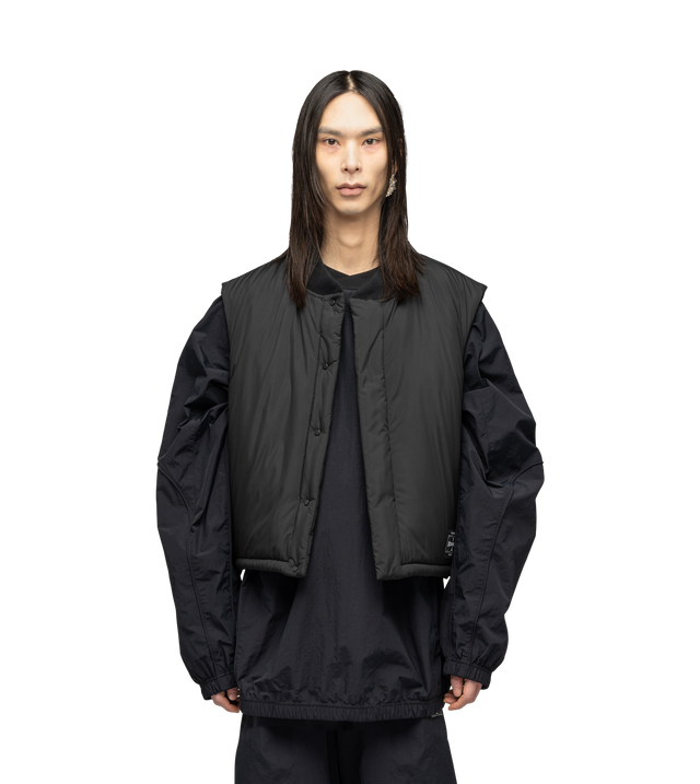 "Spiderleg" System Cropped Puffer Weste