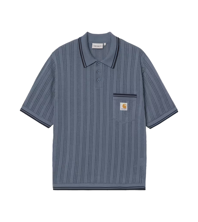 S/S Ramsey Polo Cotton Knit