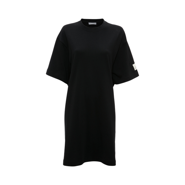 T-Shirt Kleid mit offenen Rücken