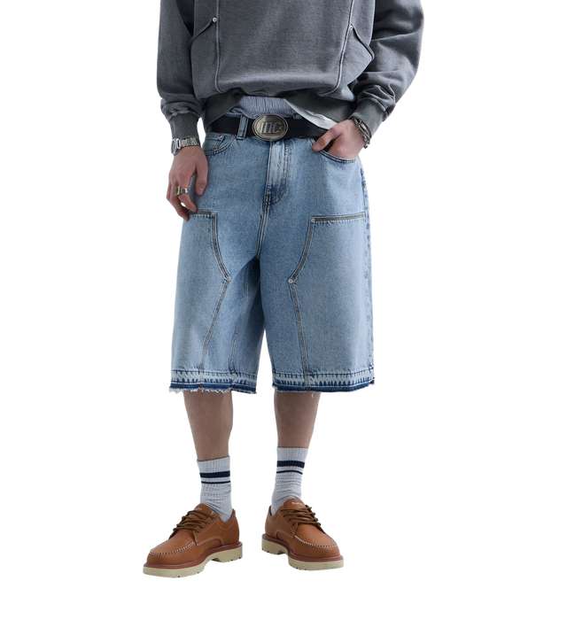 Relaxed Fit Denim Shorts