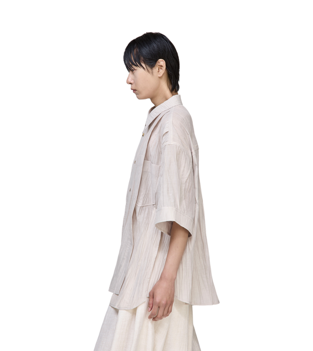 Polyptych Crease Half Shirt