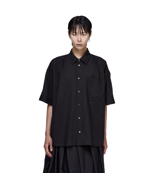 Embroidered Half Shirt
