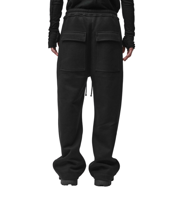 Wide Leg Jerseyhose aus Baumwolle