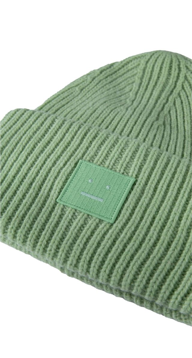 Beanie mit großem Face-Logo