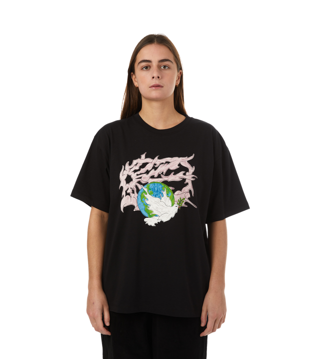 T-Shirt mit "Dove Peace"-Motiv