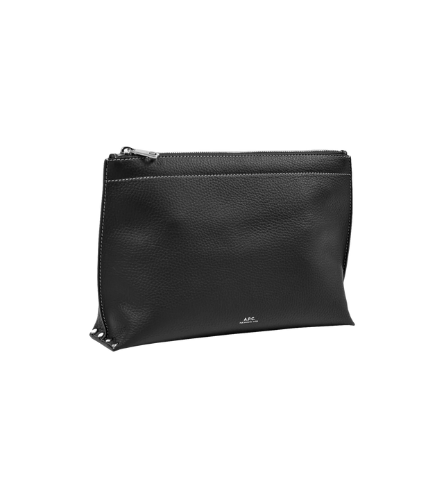 Neige Clou Clutch aus Leder