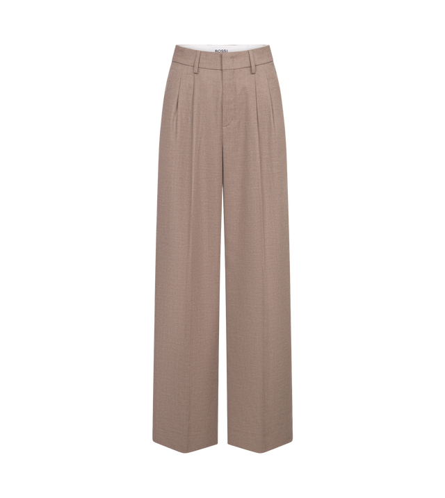 Noa Bundfaltenhose aus Cashmere-Touch-Flanell
